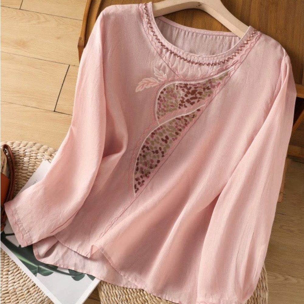 Elegant Pink Women's Top